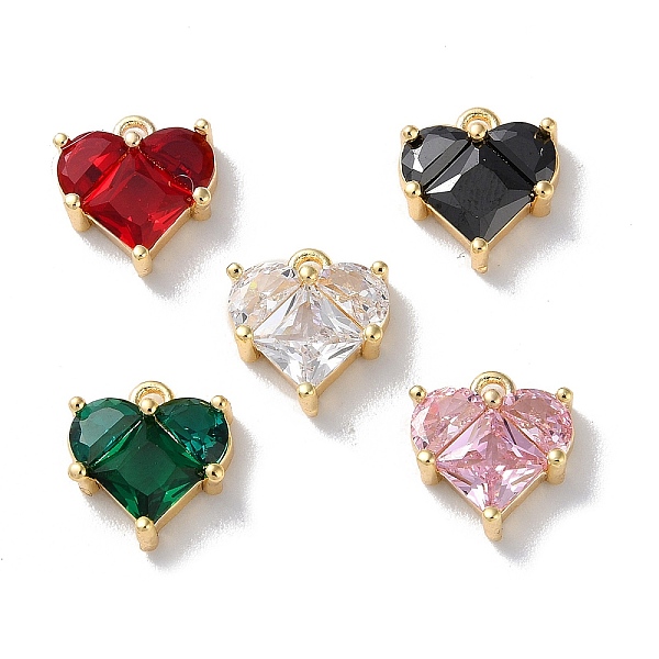 PandaHall Glass Charms, with Brass Findings, Heart Charm, Mixed Color, Real 18K Gold Plated, 10.5x9.5x3.5mm, Hole: 1.2mm Brass+Glass Heart..., Multicolor
PandaHall Glass Charms, with Brass Findings, Heart Charm, Mixed Color, Real 18K Gold Plated, 10.5x9.5x3.5mm, Hole: 1.2mm Brass+Glass Heart..., Multicolor