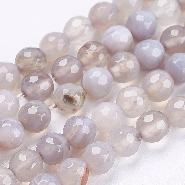 PandaHall Natural Striped Agate/Banded Agate Beads Strands, Round, Faceted, Dyed, Gray, 6mm, Hole: 1mm, about 62pcs/strand, 14.5 inch(37cm)...
PandaHall Natural Striped Agate/Banded Agate Beads Strands, Round, Faceted, Dyed, Gray, 6mm, Hole: 1mm, about 62pcs/strand, 14.5 inch(37cm)...