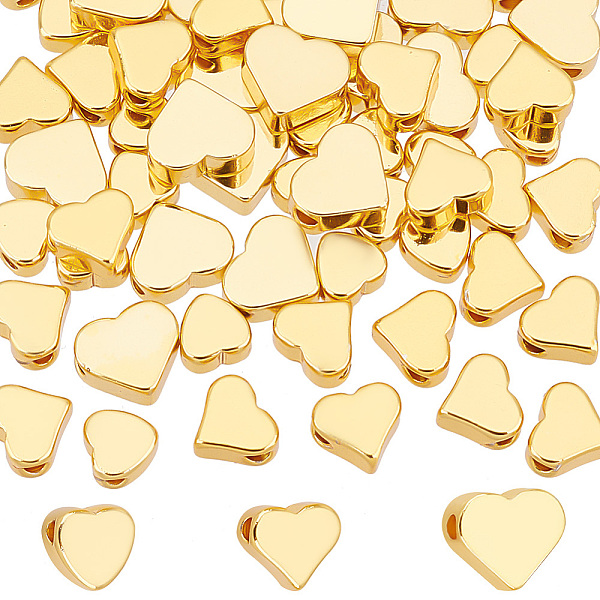 PandaHall 60Pcs 3 Style Brass Beads, Heart, Golden, 5~7x5~6x2~3mm, Hole: 1.2~1.5mm, 20pcs/style Brass Heart
PandaHall 60Pcs 3 Style Brass Beads, Heart, Golden, 5~7x5~6x2~3mm, Hole: 1.2~1.5mm, 20pcs/style Brass Heart