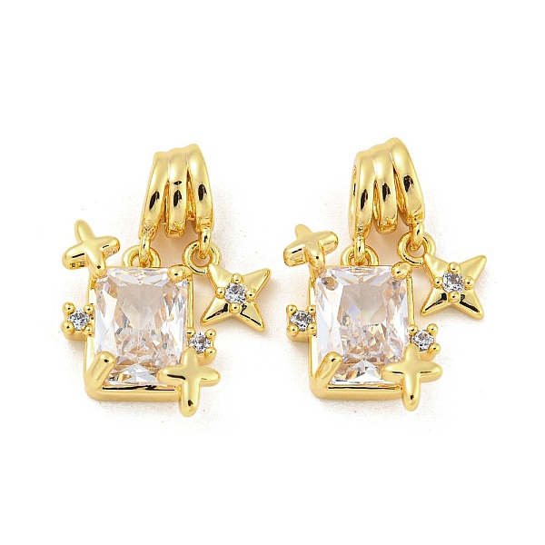 PandaHall Brass Micro Pave Clear Cubic Zirconia Pendants, Square, Real 18K Gold Plated, 19.5mm, Hole: 3.5x2mm Brass+Cubic Zirconia Square...
PandaHall Brass Micro Pave Clear Cubic Zirconia Pendants, Square, Real 18K Gold Plated, 19.5mm, Hole: 3.5x2mm Brass+Cubic Zirconia Square...