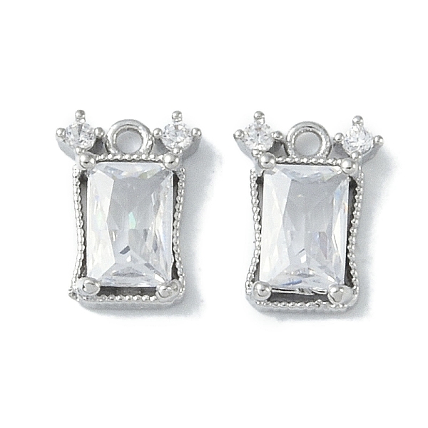 PandaHall Brass Micro Pave Cubic Zirconia Pendant, with Glass, Rectangle, Real Platinum Plated, 9.5x7x2mm, Hole: 1mm Brass+Glass Rectangle..., Clear
PandaHall Brass Micro Pave Cubic Zirconia Pendant, with Glass, Rectangle, Real Platinum Plated, 9.5x7x2mm, Hole: 1mm Brass+Glass Rectangle..., Clear