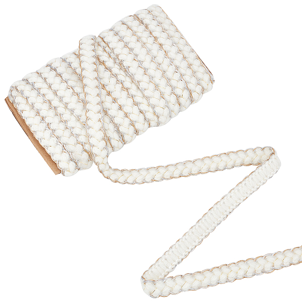 PandaHall ARRICRAFT Polyester Ribbons, with Silver Tone Silk Thread, Garment Accessories, Old Lace, 5/8 inch(16mm), 12yards, about...
PandaHall ARRICRAFT Polyester Ribbons, with Silver Tone Silk Thread, Garment Accessories, Old Lace, 5/8 inch(16mm), 12yards, about...