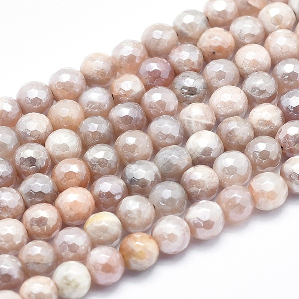 PandaHall Electroplate Natural Sunstone Beads Strands, Faceted, Round, 6mm, Hole: 0.8mm, about 64pcs/strand, 15.7 inch Sunstone Round
PandaHall Electroplate Natural Sunstone Beads Strands, Faceted, Round, 6mm, Hole: 0.8mm, about 64pcs/strand, 15.7 inch Sunstone Round