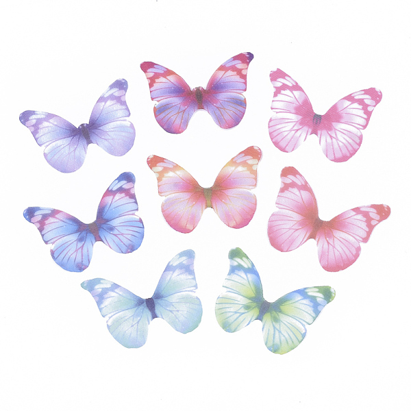 PandaHall Polyester Fabric Wings Crafts Decoration, for DIY Jewelry Crafts Earring Necklace Hair Clip Decoration, Butterfly, Mixed Color..., Multicolor
PandaHall Polyester Fabric Wings Crafts Decoration, for DIY Jewelry Crafts Earring Necklace Hair Clip Decoration, Butterfly, Mixed Color..., Multicolor