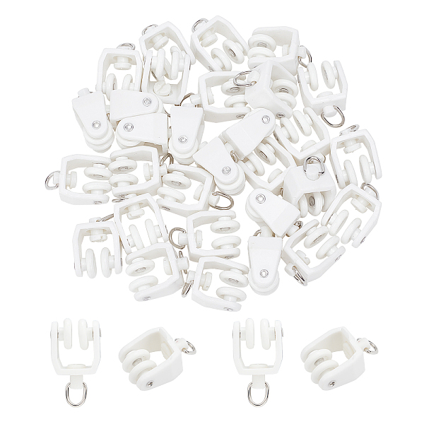 PandaHall GORGECRAFT 30Pcs Ceiling Curtain Track Plastic Drapery Rail Sliding Glider Rollers Room Divider Curtains with Aluminum Ring for..., White
PandaHall GORGECRAFT 30Pcs Ceiling Curtain Track Plastic Drapery Rail Sliding Glider Rollers Room Divider Curtains with Aluminum Ring for..., White