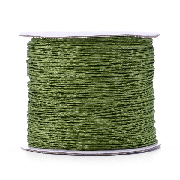 PandaHall Nylon Thread, Nylon Jewelry Cord for Custom Woven Jewelry Making, Dark Olive Green, 0.6mm, about 142.16 yards(130m)/roll Nylon...
PandaHall Nylon Thread, Nylon Jewelry Cord for Custom Woven Jewelry Making, Dark Olive Green, 0.6mm, about 142.16 yards(130m)/roll Nylon...