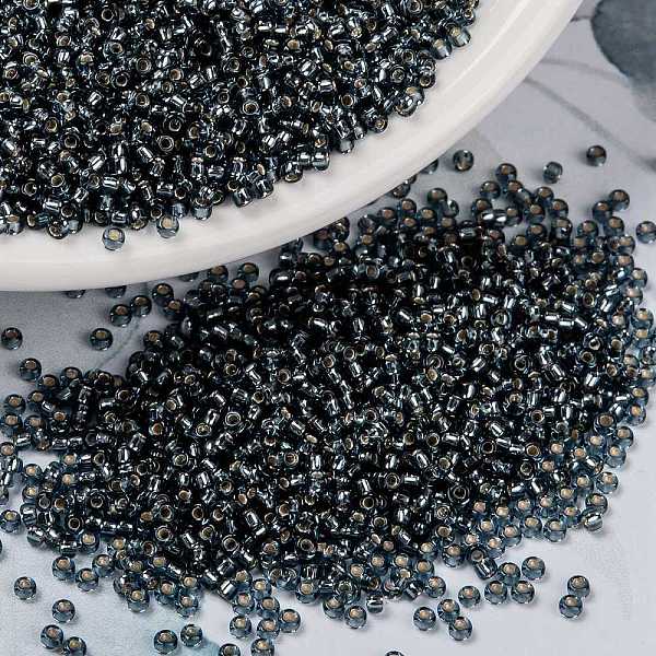 PandaHall MIYUKI Round Rocailles Beads, Japanese Seed Beads, 15/0, (RR2426) Silverlined Montana, 1.5mm, Hole: 0.7mm, about 5555pcs/10g Glass..., Blue
PandaHall MIYUKI Round Rocailles Beads, Japanese Seed Beads, 15/0, (RR2426) Silverlined Montana, 1.5mm, Hole: 0.7mm, about 5555pcs/10g Glass..., Blue