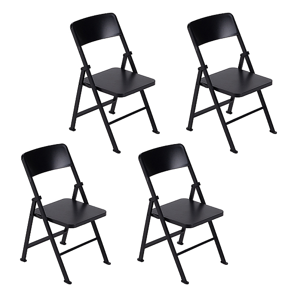 PandaHall Cute Mini Plastic Foldable Chair, Miniature Furniture Model, for Mobile Phone Holder, Dollhouse Accessories, Pretending Prop..., Black
PandaHall Cute Mini Plastic Foldable Chair, Miniature Furniture Model, for Mobile Phone Holder, Dollhouse Accessories, Pretending Prop..., Black