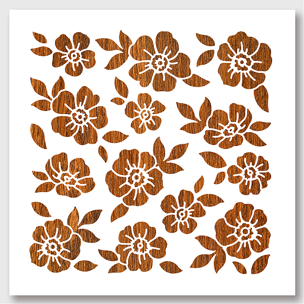 PandaHall Flower Stencil for Painting on Wood, 11.8×11.8 Inch Reusable Spring Flower Drawing Stencils Templates DIY Art and Craft Stencils...
PandaHall Flower Stencil for Painting on Wood, 11.8×11.8 Inch Reusable Spring Flower Drawing Stencils Templates DIY Art and Craft Stencils...