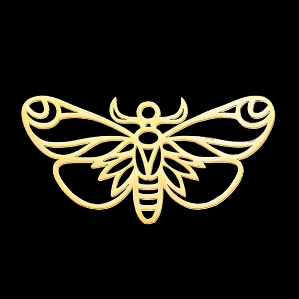 PandaHall 201 Stainless Steel Pendants, Laser Cut, Butterfly, Golden, 18x32.5x1mm, Hole: 1.6mm 201 Stainless Steel Butterfly
PandaHall 201 Stainless Steel Pendants, Laser Cut, Butterfly, Golden, 18x32.5x1mm, Hole: 1.6mm 201 Stainless Steel Butterfly