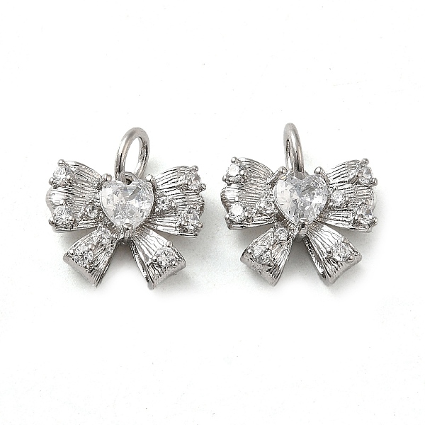 PandaHall Brass with Glass Rhinestone Charms, with Jump Rings, Heart Bowknot, Real Platinum Plated, 10x12x4mm, Hole: 3.2mm Brass+Glass...
PandaHall Brass with Glass Rhinestone Charms, with Jump Rings, Heart Bowknot, Real Platinum Plated, 10x12x4mm, Hole: 3.2mm Brass+Glass...