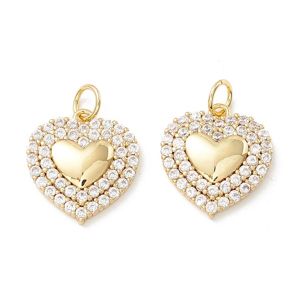 PandaHall Rack Plating Brass Micro Pave Clear Cubic Zirconia Pendants, Cadmium Free & Nickel Free & Lead Free, Long-Lasting Plated, Heart...
PandaHall Rack Plating Brass Micro Pave Clear Cubic Zirconia Pendants, Cadmium Free & Nickel Free & Lead Free, Long-Lasting Plated, Heart...