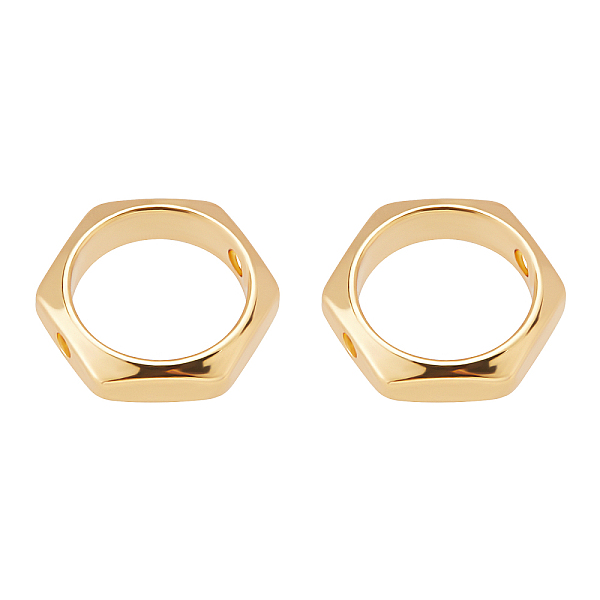 PandaHall BENECREAT 40Pcs Brass Bead Frames, Long-Lasting Plated, Cadmium Free & Nickel Free & Lead Free, Hexagon, Real 18K Gold Plated...
PandaHall BENECREAT 40Pcs Brass Bead Frames, Long-Lasting Plated, Cadmium Free & Nickel Free & Lead Free, Hexagon, Real 18K Gold Plated...