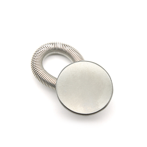 PandaHall Alloy Jeans Buttons, with Spring, Garment Accessories, Flat Round, Cadmium Free & Lead Free, Platinum, 17mm Alloy Flat Round
PandaHall Alloy Jeans Buttons, with Spring, Garment Accessories, Flat Round, Cadmium Free & Lead Free, Platinum, 17mm Alloy Flat Round