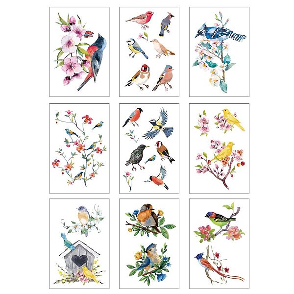 PandaHall PVC Window Sticker, for Window or Stairway Home Decoration, Rectangle, Bird Pattern, 300x195mm PVC Bird
PandaHall PVC Window Sticker, for Window or Stairway Home Decoration, Rectangle, Bird Pattern, 300x195mm PVC Bird