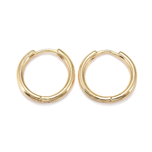 PandaHall Brass Huggie Hoop Earrings, Long-Lasting Plated, Ring, Real 18K Gold Plated, 16.5~17x2mm, Pin: 0.9mm Brass Ring
PandaHall Brass Huggie Hoop Earrings, Long-Lasting Plated, Ring, Real 18K Gold Plated, 16.5~17x2mm, Pin: 0.9mm Brass Ring