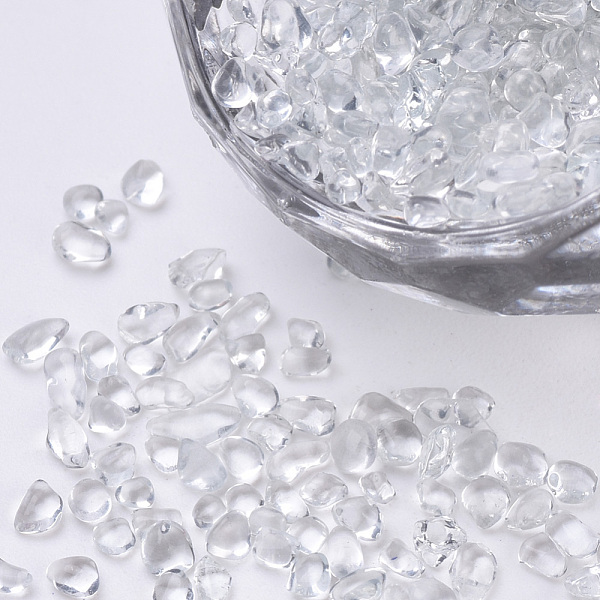 PandaHall Glass Seed Beads, Dyed, Transparent Colours, For Nail Art Decoration, No Hole/Undrilled, Chip, Clear, 1~3x1~1.5x1~1.5mm, about...
PandaHall Glass Seed Beads, Dyed, Transparent Colours, For Nail Art Decoration, No Hole/Undrilled, Chip, Clear, 1~3x1~1.5x1~1.5mm, about...