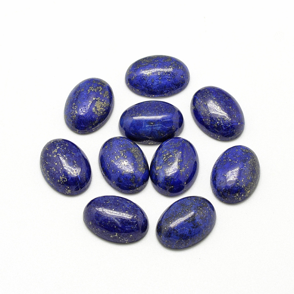 PandaHall Natural Lapis Lazuli Cabochons, Dyed, Oval, 40x30x7~8mm Lapis Lazuli Oval
PandaHall Natural Lapis Lazuli Cabochons, Dyed, Oval, 40x30x7~8mm Lapis Lazuli Oval