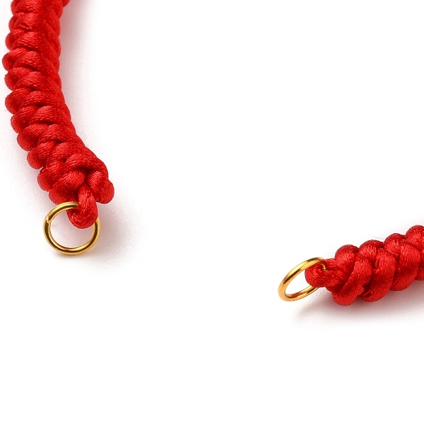 PandaHall Adjustable Braided Nylon Bracelet Making, with 304 Stainless Steel Open Jump Rings and Round Brass Beads, Golden, Red, Single...
PandaHall Adjustable Braided Nylon Bracelet Making, with 304 Stainless Steel Open Jump Rings and Round Brass Beads, Golden, Red, Single...