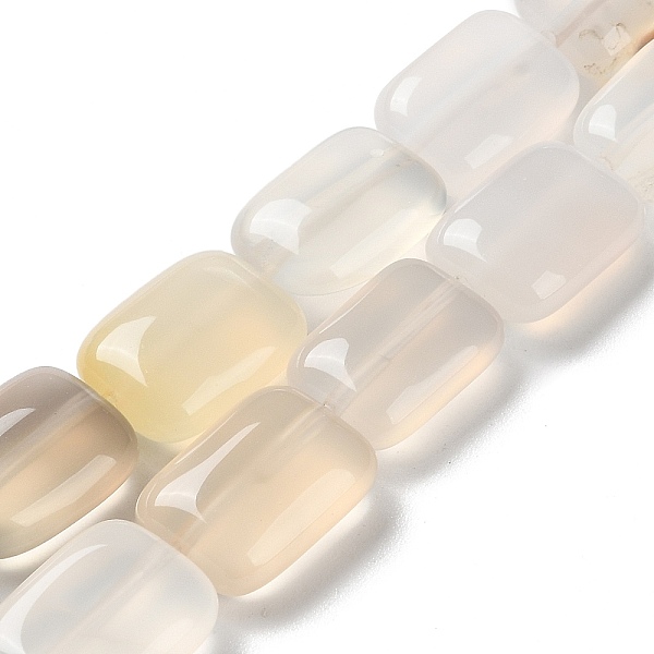 PandaHall Natural White Agate Beads Strands, Rectangle, 14~15x10~11x5~5.5mm, Hole: 1~1.2mm, about 28pcs/strand, 16.02 inch(40.7cm) Natural...
PandaHall Natural White Agate Beads Strands, Rectangle, 14~15x10~11x5~5.5mm, Hole: 1~1.2mm, about 28pcs/strand, 16.02 inch(40.7cm) Natural...