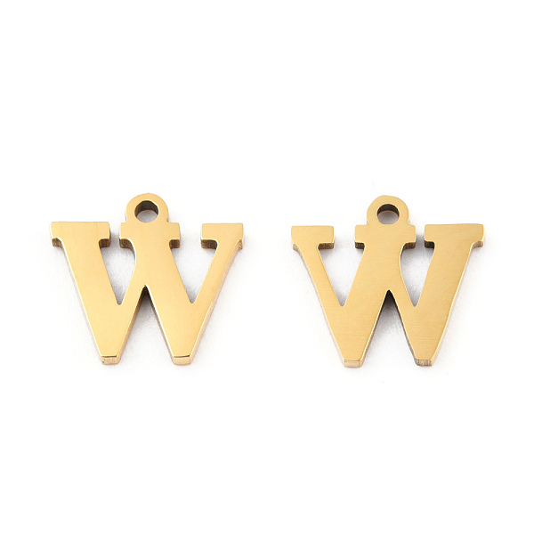 PandaHall 201 Stainless Steel Charms, Alphabet, Letter.W, 9x9x1mm, Hole: 1mm 201 Stainless Steel Letter W
PandaHall 201 Stainless Steel Charms, Alphabet, Letter.W, 9x9x1mm, Hole: 1mm 201 Stainless Steel Letter W