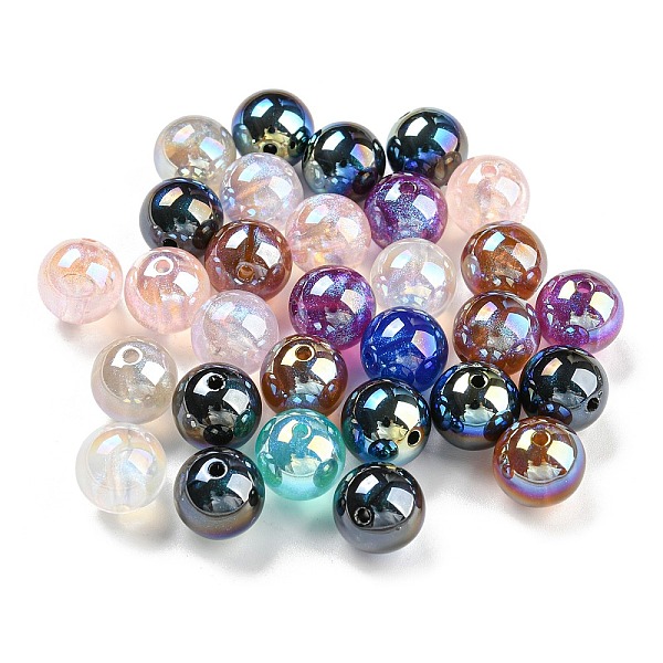 PandaHall Iridescent Acrylic Glitter Beads, Round, Mixed Color, 12x11.5mm, Hole: 1.8mm Acrylic Round Multicolor
PandaHall Iridescent Acrylic Glitter Beads, Round, Mixed Color, 12x11.5mm, Hole: 1.8mm Acrylic Round Multicolor
