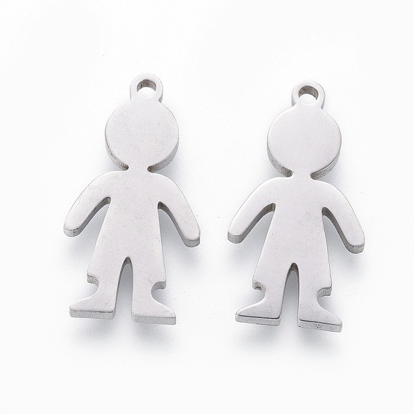 PandaHall 201 Stainless Steel Pendants, Manual Polishing, Boy, Stainless Steel Color, 18x9x1.5mm, Hole: 1.2mm 201 Stainless Steel Human
PandaHall 201 Stainless Steel Pendants, Manual Polishing, Boy, Stainless Steel Color, 18x9x1.5mm, Hole: 1.2mm 201 Stainless Steel Human