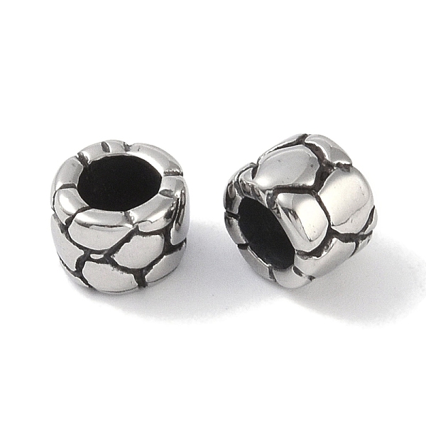 PandaHall 316 Surgical Stainless Steel European Beads, Large Hole Beads, Column, Antique Silver, 7.5x6mm, Hole: 4mm 316 Surgical Stainless...
PandaHall 316 Surgical Stainless Steel European Beads, Large Hole Beads, Column, Antique Silver, 7.5x6mm, Hole: 4mm 316 Surgical Stainless...