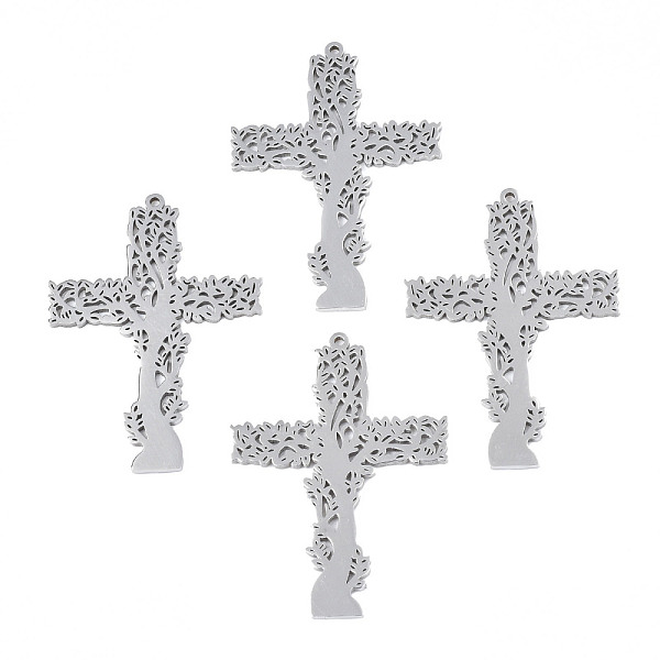 PandaHall 201 Stainless Steel Pendants, Cross, Stainless Steel Color, 49x35x1mm, Hole: 1.4mm 201 Stainless Steel Cross
PandaHall 201 Stainless Steel Pendants, Cross, Stainless Steel Color, 49x35x1mm, Hole: 1.4mm 201 Stainless Steel Cross