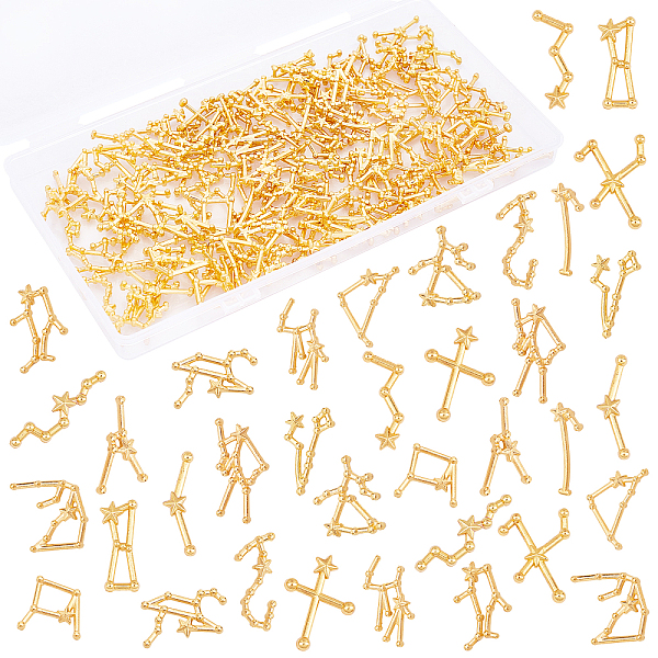 PandaHall Olycraft 144Pcs Dipper Zinc Alloy Pendants, with Twelve Constellations Cabochons, Golden, 21x6.5x3.5mm, Hole: 1.4mm Alloy Mixed...
PandaHall Olycraft 144Pcs Dipper Zinc Alloy Pendants, with Twelve Constellations Cabochons, Golden, 21x6.5x3.5mm, Hole: 1.4mm Alloy Mixed...