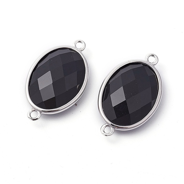 PandaHall Platinum Tone Brass Natural Agate Links connectors, Faceted, Oval, 26.5x15x6mm, Hole: 1~2mm Natural Agate Oval
PandaHall Platinum Tone Brass Natural Agate Links connectors, Faceted, Oval, 26.5x15x6mm, Hole: 1~2mm Natural Agate Oval