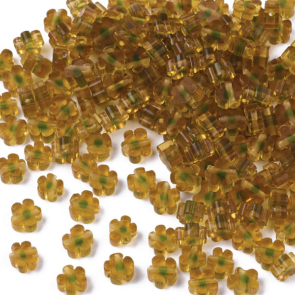 PandaHall Glass Beads, Flower, Goldenrod, 4~6x4~6x2~3mm, Hole: 1mm Glass Flower Gold
PandaHall Glass Beads, Flower, Goldenrod, 4~6x4~6x2~3mm, Hole: 1mm Glass Flower Gold