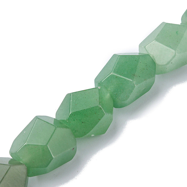 PandaHall Natural Green Aventurine Beads Strands, Faceted, Nuggets, 16~17x11~13x11~13mm, Hole: 1.5mm, about 13pcs/strand, 8.46~8.58 inch...
PandaHall Natural Green Aventurine Beads Strands, Faceted, Nuggets, 16~17x11~13x11~13mm, Hole: 1.5mm, about 13pcs/strand, 8.46~8.58 inch...