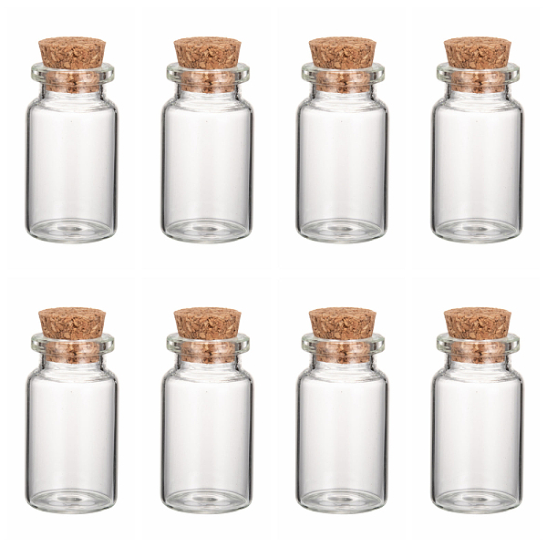 PandaHall Glass Jar Glass Bottles, with Cork Stopper, Wishing Bottle, Bead Containers, Clear, 40x22mm, Inner Diameter: 13mm, Capacity: 10ml...
PandaHall Glass Jar Glass Bottles, with Cork Stopper, Wishing Bottle, Bead Containers, Clear, 40x22mm, Inner Diameter: 13mm, Capacity: 10ml...