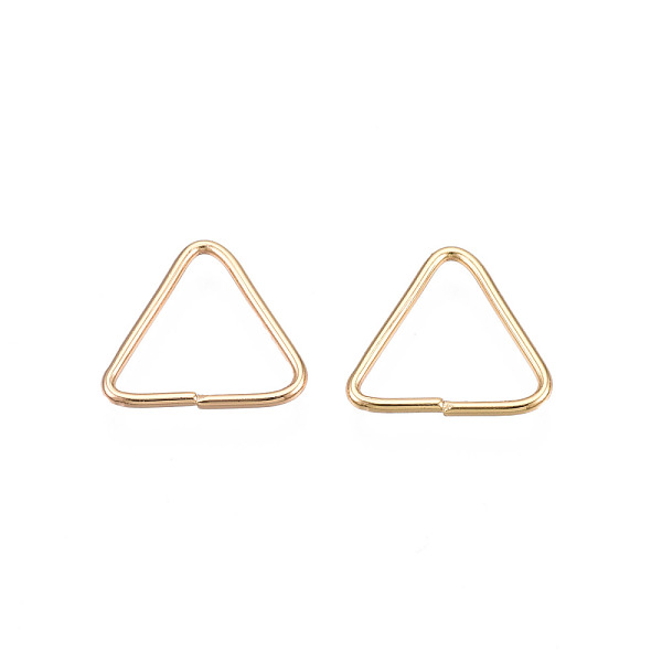 PandaHall Brass Triangle Linking Ring, Buckle Clasps, Quick Link Connector, Fit for Top Drilled Beads, Webbing, Strapping Bags, Cadmium Free...
PandaHall Brass Triangle Linking Ring, Buckle Clasps, Quick Link Connector, Fit for Top Drilled Beads, Webbing, Strapping Bags, Cadmium Free...