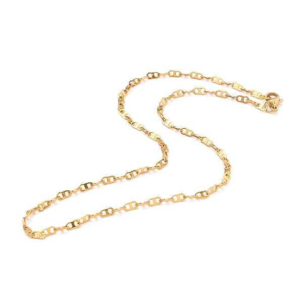 PandaHall 304 Stainless Steel Mariner Link Chain Necklaces, with Lobster Claw Clasps, Golden, 16.93 inch(43cm) 304 Stainless Steel
PandaHall 304 Stainless Steel Mariner Link Chain Necklaces, with Lobster Claw Clasps, Golden, 16.93 inch(43cm) 304 Stainless Steel
