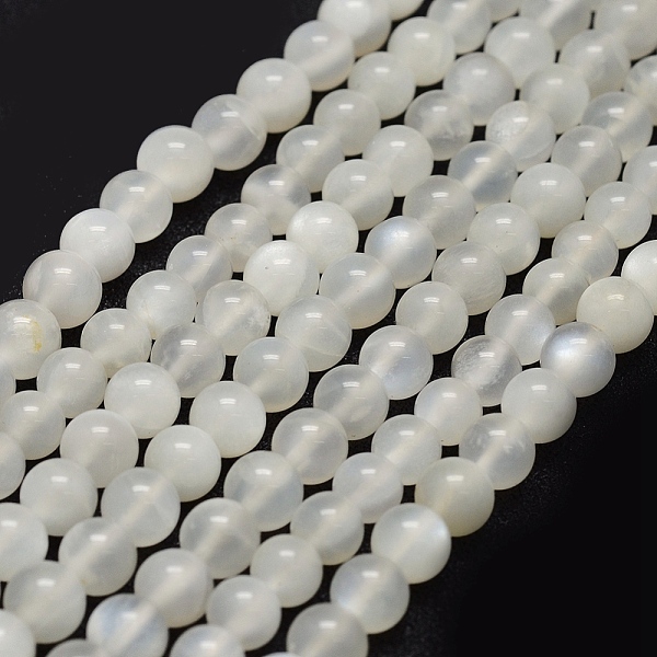 PandaHall Natural White Moonstone Beads Strands, Round, 6mm, Hole: 1mm, about 67pcs/strand, 15.7 inch(40cm) White Moonstone Round
PandaHall Natural White Moonstone Beads Strands, Round, 6mm, Hole: 1mm, about 67pcs/strand, 15.7 inch(40cm) White Moonstone Round