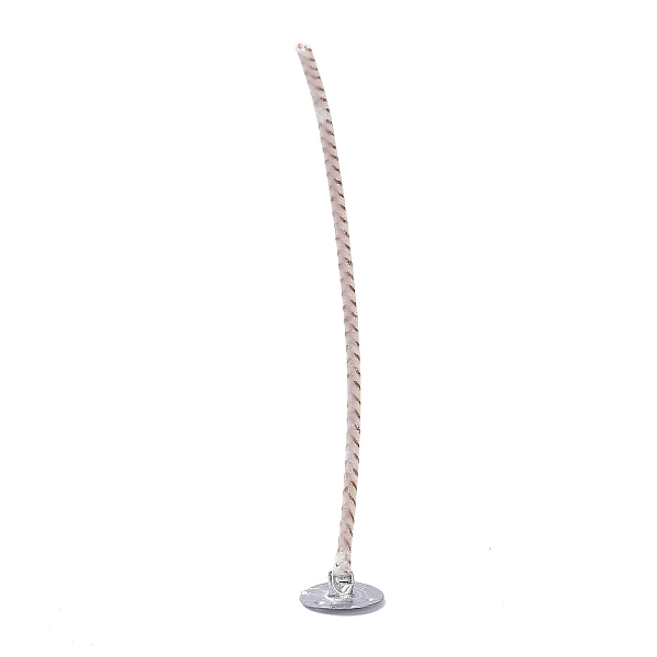 PandaHall Candle Wick, with Iron Finding, Navajo White, 9.05x1.25cm Waxed Cotton Cord
PandaHall Candle Wick, with Iron Finding, Navajo White, 9.05x1.25cm Waxed Cotton Cord