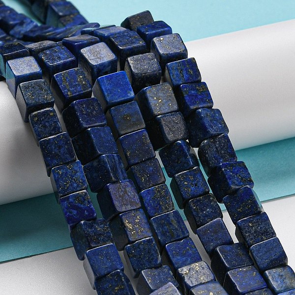 PandaHall Natural Lapis Lazuli Beads Strands, Dyed, Cube, 6~6.5x6~6.5x6~6.5mm, Hole: 1mm, about 52pcs/strand, 14.96~15.16 inch(38~38.5cm)...
PandaHall Natural Lapis Lazuli Beads Strands, Dyed, Cube, 6~6.5x6~6.5x6~6.5mm, Hole: 1mm, about 52pcs/strand, 14.96~15.16 inch(38~38.5cm)...