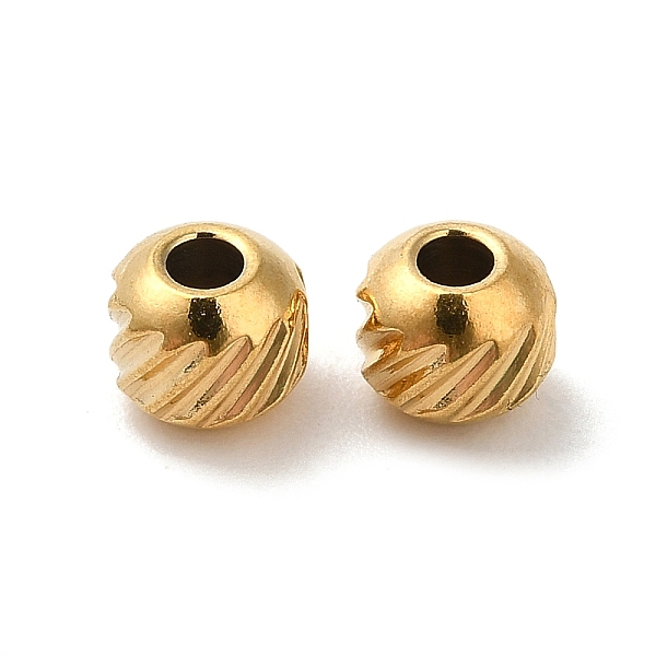 PandaHall 304 Stainless Steel Bead, Round, Real 18K Gold Plated, 4mm, Hole: 1.5mm 304 Stainless Steel Round
PandaHall 304 Stainless Steel Bead, Round, Real 18K Gold Plated, 4mm, Hole: 1.5mm 304 Stainless Steel Round