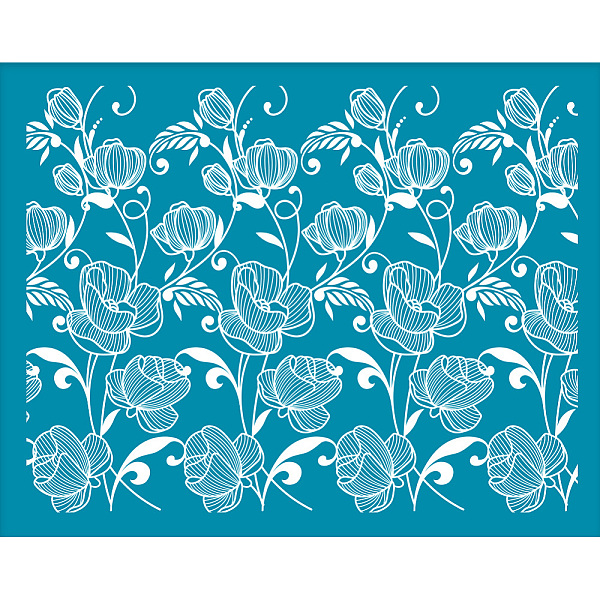 PandaHall OLYCRAFT 5x4 Inch Anemone Flower Silk Screen Stencils for Polymer Clay Plant Theme Clay Stencils Silk Screen Printing Stencils..., Cyan
PandaHall OLYCRAFT 5x4 Inch Anemone Flower Silk Screen Stencils for Polymer Clay Plant Theme Clay Stencils Silk Screen Printing Stencils..., Cyan