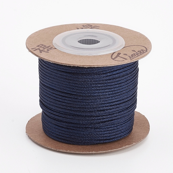 PandaHall Nylon Cords, String Threads Cords, Round, Prussian Blue, 1.5mm, about 27.34 yards(25m)/roll Nylon
PandaHall Nylon Cords, String Threads Cords, Round, Prussian Blue, 1.5mm, about 27.34 yards(25m)/roll Nylon