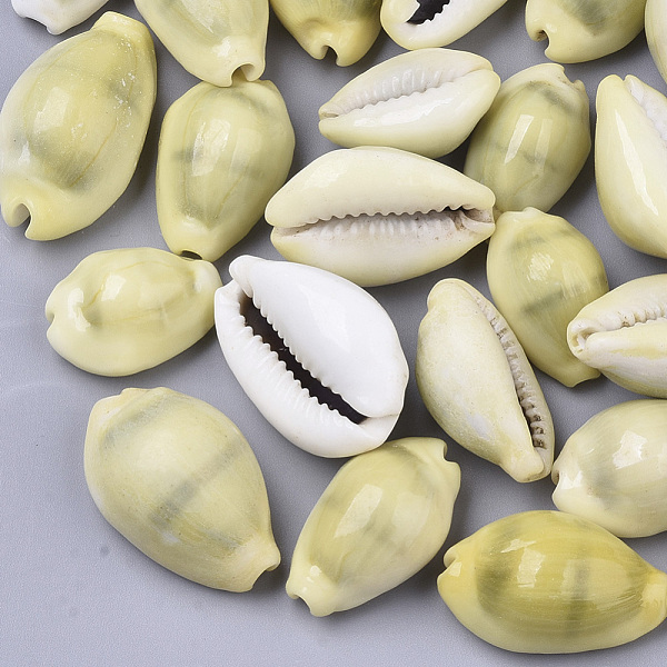 PandaHall Natural Cowrie Shell Beads, No Hole/Undrilled, Light Khaki, 19~29x12~19x9~14mm Cowrie Shell Shell Shape
PandaHall Natural Cowrie Shell Beads, No Hole/Undrilled, Light Khaki, 19~29x12~19x9~14mm Cowrie Shell Shell Shape