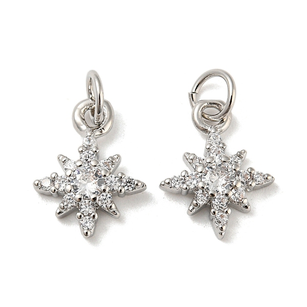 PandaHall Rack Plating Brass Micro Pave Cubic Zirconia Pendants, with Jump Ring, Cadmium Free & Lead Free, Long-Lasting Plated, Snowflake..., Clear
PandaHall Rack Plating Brass Micro Pave Cubic Zirconia Pendants, with Jump Ring, Cadmium Free & Lead Free, Long-Lasting Plated, Snowflake..., Clear