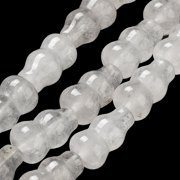 PandaHall Natural Quartz Crystal Beads Strands, Rock Crystal Gourd Beads, 14.5~15x8~8.5mm, Hole: 1.2mm, about 13pcs/strand, 7.32~7.40 inch...
PandaHall Natural Quartz Crystal Beads Strands, Rock Crystal Gourd Beads, 14.5~15x8~8.5mm, Hole: 1.2mm, about 13pcs/strand, 7.32~7.40 inch...