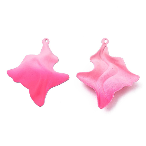 PandaHall Spray Painted Iron Pendants, Wave, Hot Pink, 45x37x7mm, Hole: 1.6mm Iron Others
PandaHall Spray Painted Iron Pendants, Wave, Hot Pink, 45x37x7mm, Hole: 1.6mm Iron Others