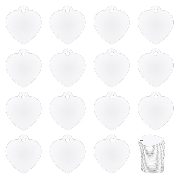 PandaHall BENECREAT 30PCS Heart Sublimation Aluminum Blank, Aluminum Stamping Tag Blank Dog Tag Double Sided Transfer Tags for DIY Keychains...
PandaHall BENECREAT 30PCS Heart Sublimation Aluminum Blank, Aluminum Stamping Tag Blank Dog Tag Double Sided Transfer Tags for DIY Keychains...
