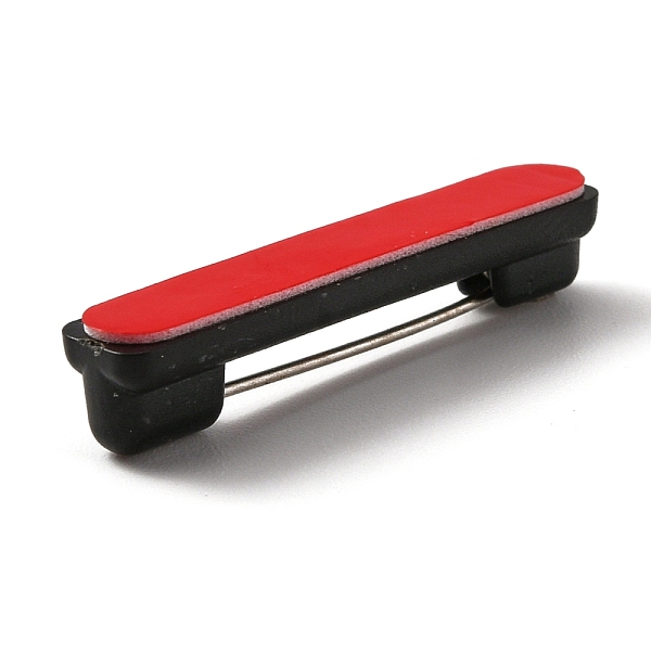 PandaHall Plastic Brooch Finding, Back Bar Pins, Black, 31x6x5mm, Pin: 0.9mm Plastic Black
PandaHall Plastic Brooch Finding, Back Bar Pins, Black, 31x6x5mm, Pin: 0.9mm Plastic Black