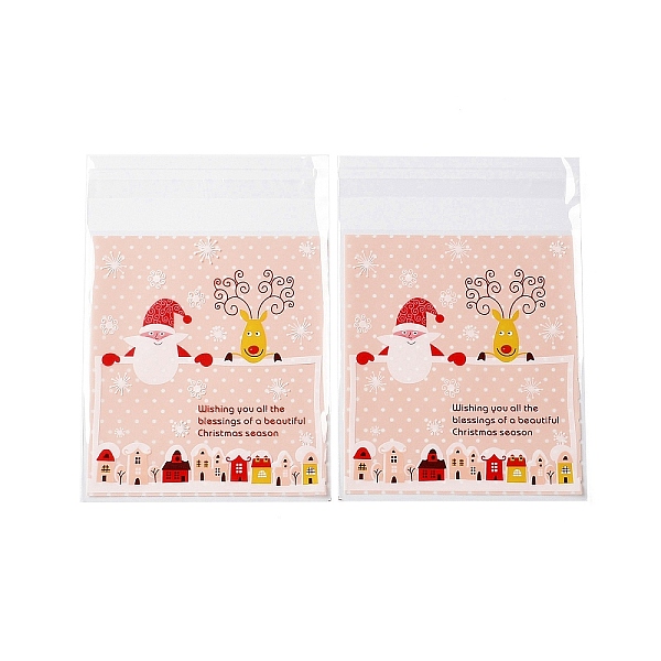 PandaHall Christmas Theme Plastic Bakeware Bag, with Self-adhesive, for Chocolate, Candy, Cookies, Square, PeachPuff, 130x100x0.2mm, about..., Brown
PandaHall Christmas Theme Plastic Bakeware Bag, with Self-adhesive, for Chocolate, Candy, Cookies, Square, PeachPuff, 130x100x0.2mm, about..., Brown