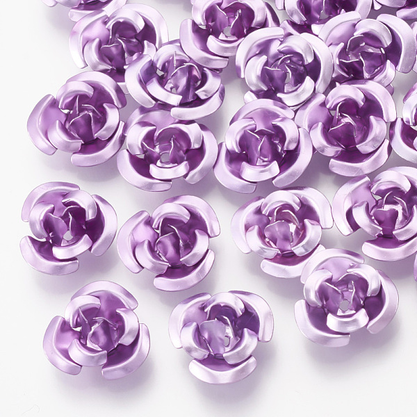 PandaHall Aluminum Beads, 3-Petal Flower, Medium Orchid, 7x4mm, Hole: 0.8mm, about 950pcs/bag Aluminum Flower Purple
PandaHall Aluminum Beads, 3-Petal Flower, Medium Orchid, 7x4mm, Hole: 0.8mm, about 950pcs/bag Aluminum Flower Purple